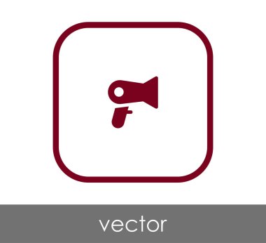 saç kurutma makinesi simgesini