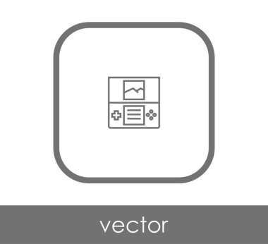  oyun çubuğu simgesini illüstrasyon tasarımı