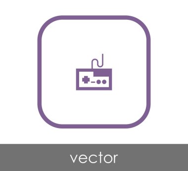  oyun çubuğu simgesini illüstrasyon tasarımı