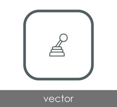 vektör çizim tasarım vites kutusu simgesi