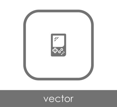  oyun çubuğu simgesini illüstrasyon tasarımı