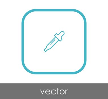 Bırakıcı simgesi vektör illüstrasyonu