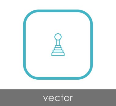 vektör çizim tasarım vites kutusu simgesi