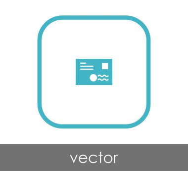 web tasarım ve uygulamalar için zarf simgesi