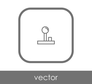  oyun çubuğu simgesini illüstrasyon tasarımı