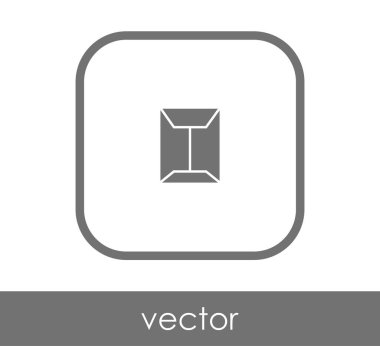 web tasarım ve uygulamalar için zarf simgesi