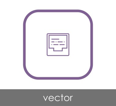 Arşiv simgesi illüstrasyon tasarımı