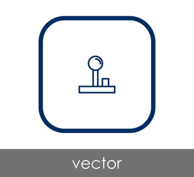 oyun çubuğu simgesini illüstrasyon tasarımı