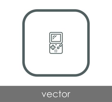  oyun çubuğu simgesini illüstrasyon tasarımı