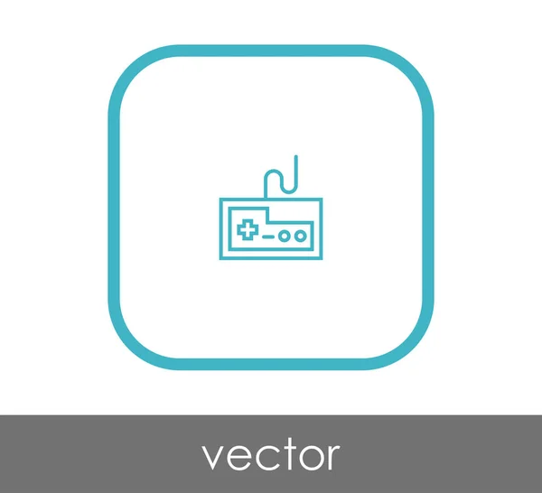 Diseño de ilustración del icono de joystick — Vector de stock