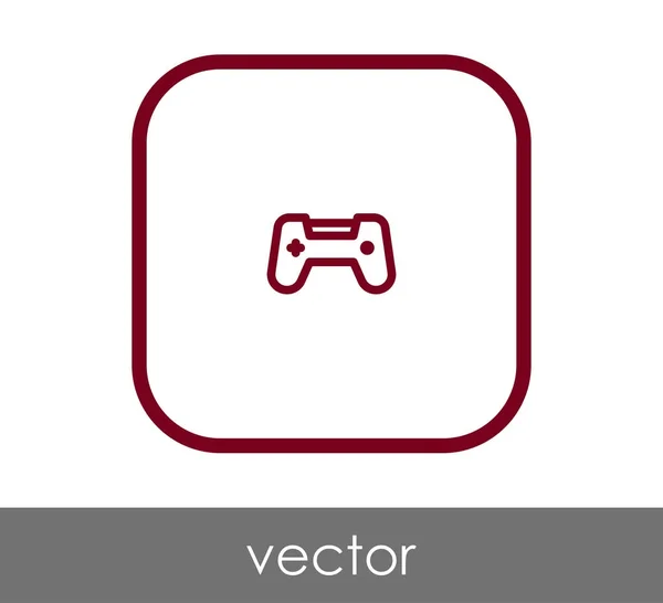 Diseño de ilustración del icono de joystick — Vector de stock