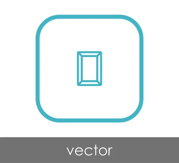 Rahmensymbol — Stockvektor