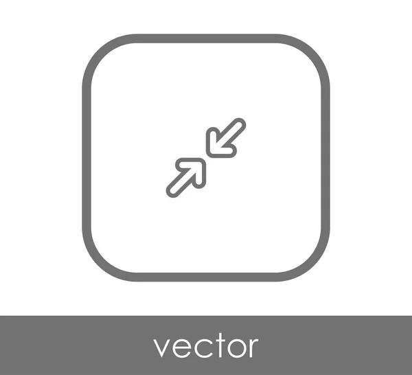 Fit pijlpictogram — Stockvector