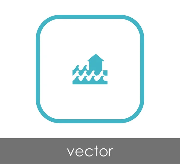 Home icona web — Vettoriale Stock