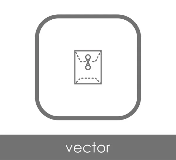 Ícone Envelope Para Web Design Aplicações — Vetor de Stock