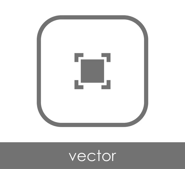 Icono de pantalla completa — Vector de stock