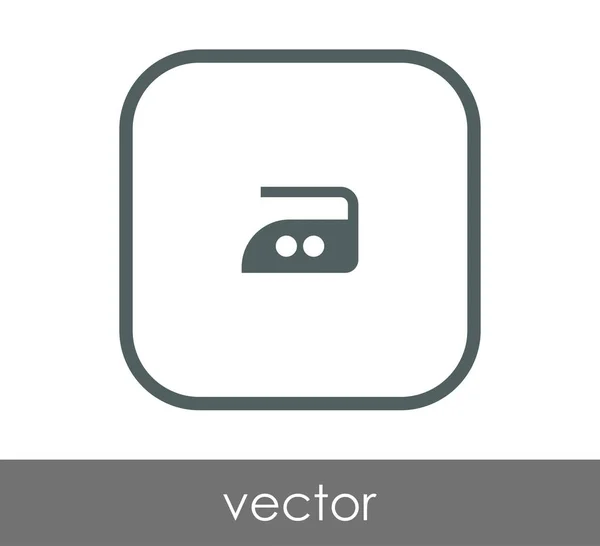 Design dell'icona in ferro — Vettoriale Stock