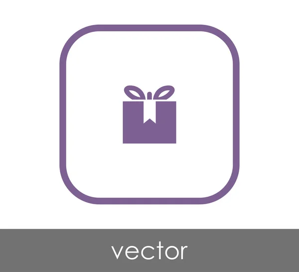 Vector ilustración diseño de icono de regalo — Vector de stock