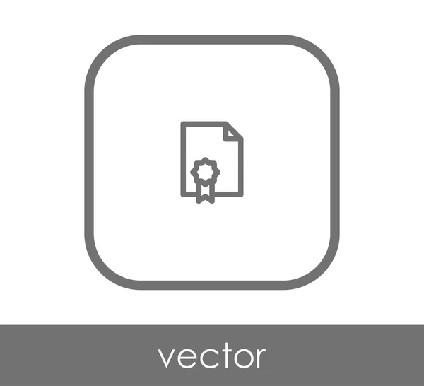 Documento web Ícone — Vetor de Stock