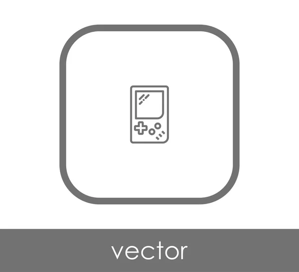 Ábrán látható tervezési joystick ikon — Stock Vector