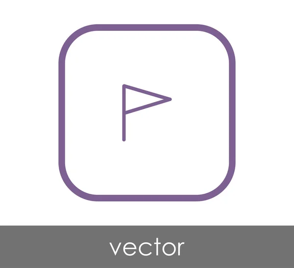 Flag icon — Stock Vector