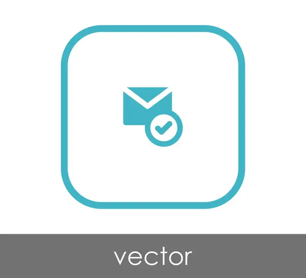 Leer icono de correo electrónico — Archivo Imágenes Vectoriales