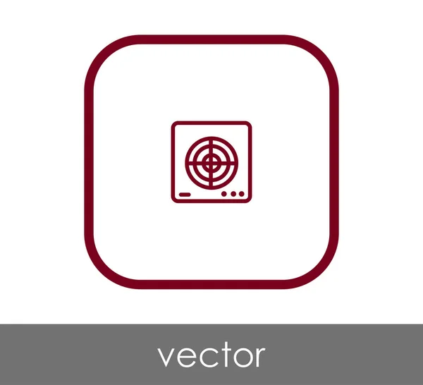 Fan Symbol Symbol Vektorillustration — Stockvektor