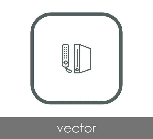 Joystick-kuvakkeen kuviosuunnittelu — vektorikuva