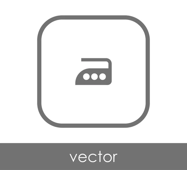 Design de ícone de ferro — Vetor de Stock