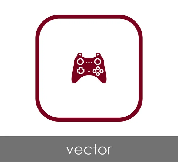 Joystick ícone de jogos — Vetor de Stock