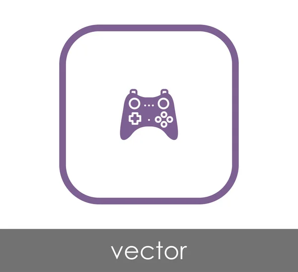 Joystick ícone de jogos — Vetor de Stock