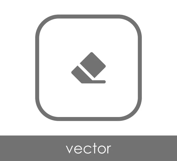 Icono de borrador — Vector de stock