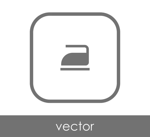 Design de ícone de ferro — Vetor de Stock