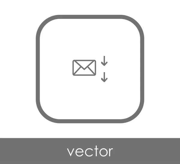 Иконка электронной почты — стоковый вектор