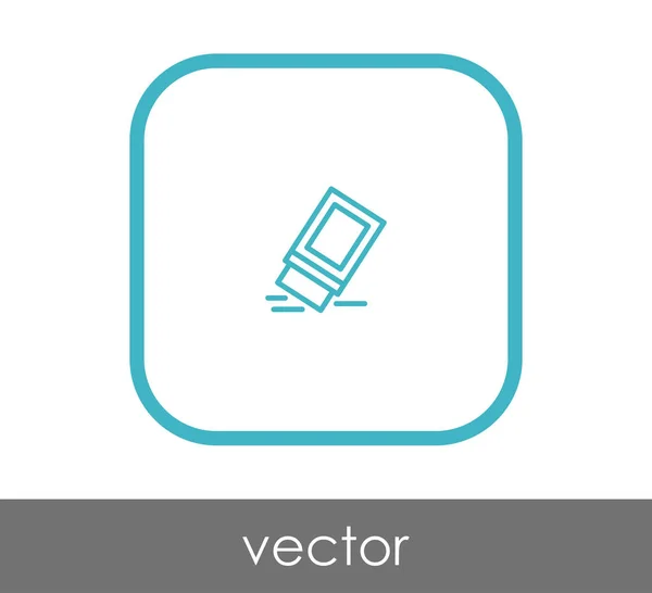 Icono de borrador — Vector de stock