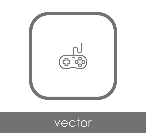 Εικονογράφηση Σχεδιασμός του joystick εικονίδιο — Διανυσματικό Αρχείο