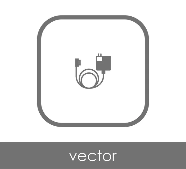 Illustration design of charger icon — Stock Vector