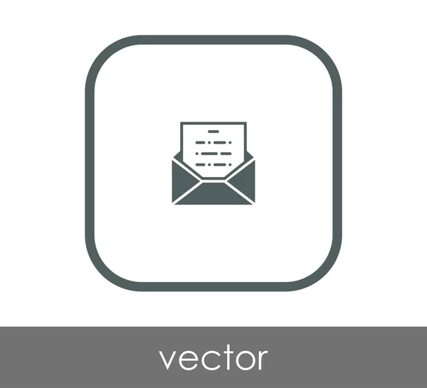 Envelope Icon Web Design Applications — Stock Vector