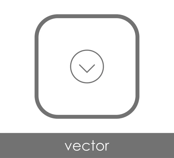 Signo de icono de flecha — Vector de stock