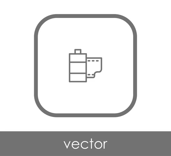 Icono web de película — Vector de stock