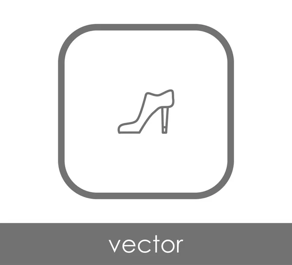 High-Heel-Symbol — Stockvektor