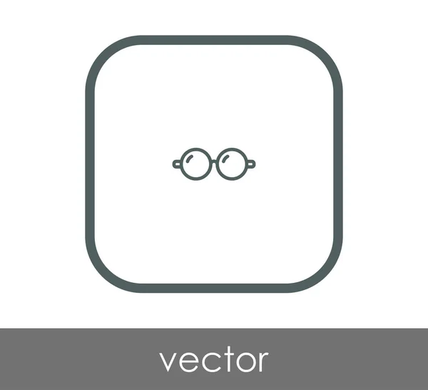 Illustration Vectorielle Icône Lunettes — Image vectorielle