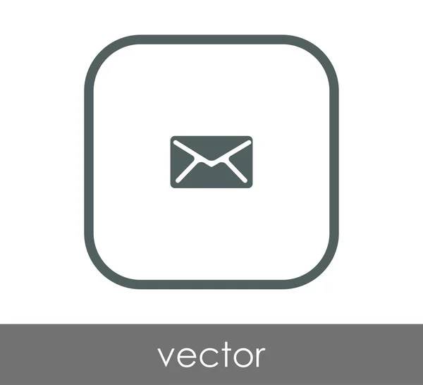 Envelope Icon Web Design Applications — Stock Vector