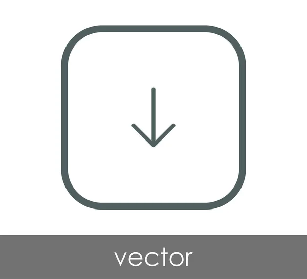 Signo de icono de flecha — Vector de stock