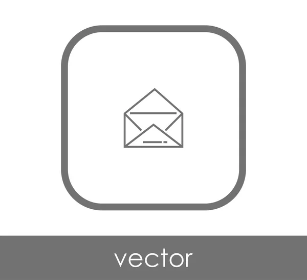 Envelope Icon Web Design Applications — Stock Vector