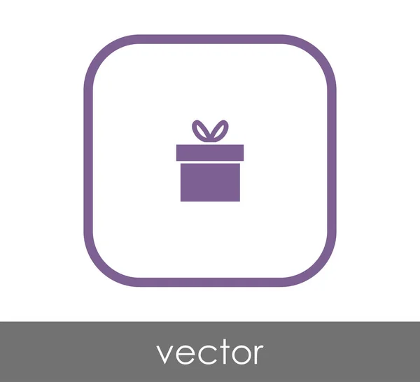 Vektor Illustration Design von Geschenk-Symbol — Stockvektor
