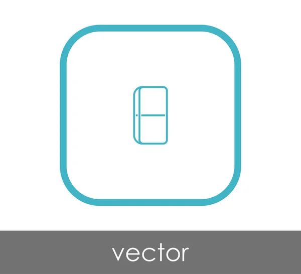 Icono de borrador — Vector de stock