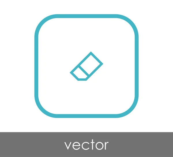 Icono de borrador — Vector de stock