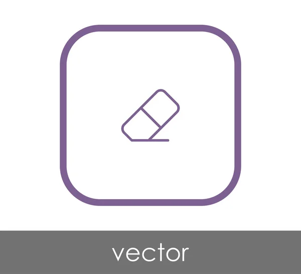 Icono de borrador — Vector de stock