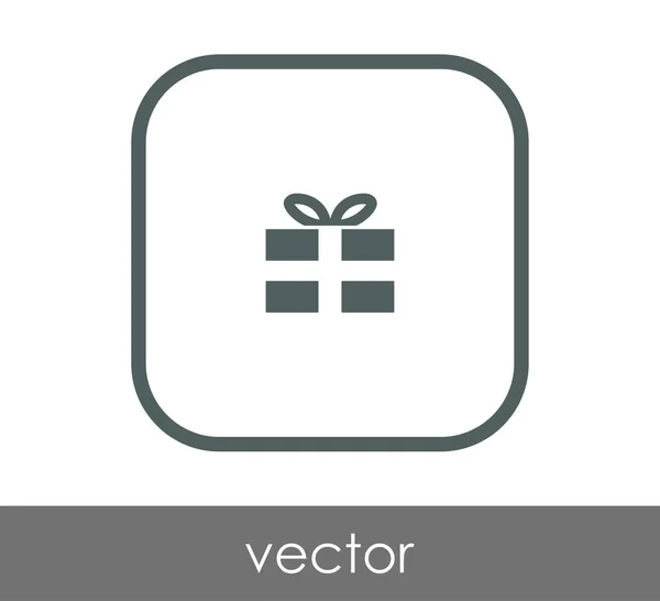 Vector illustration design of gift icon — Stock Vector